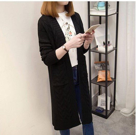 Cardigan pour femmes à manches longues avec poches intégrées Levoire