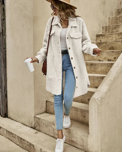 Levoire | Manteau en Teddy Chaud pour Femmes
