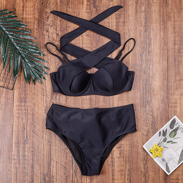 Levoire | Haut Échancré Haut De Bikini Push-Up Avec Fermeture Croisée