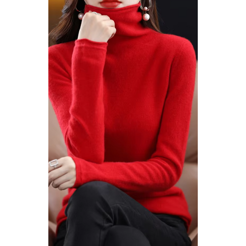 Levoire | Pull à col montant pour femmes Pull confortable, doux et élégant