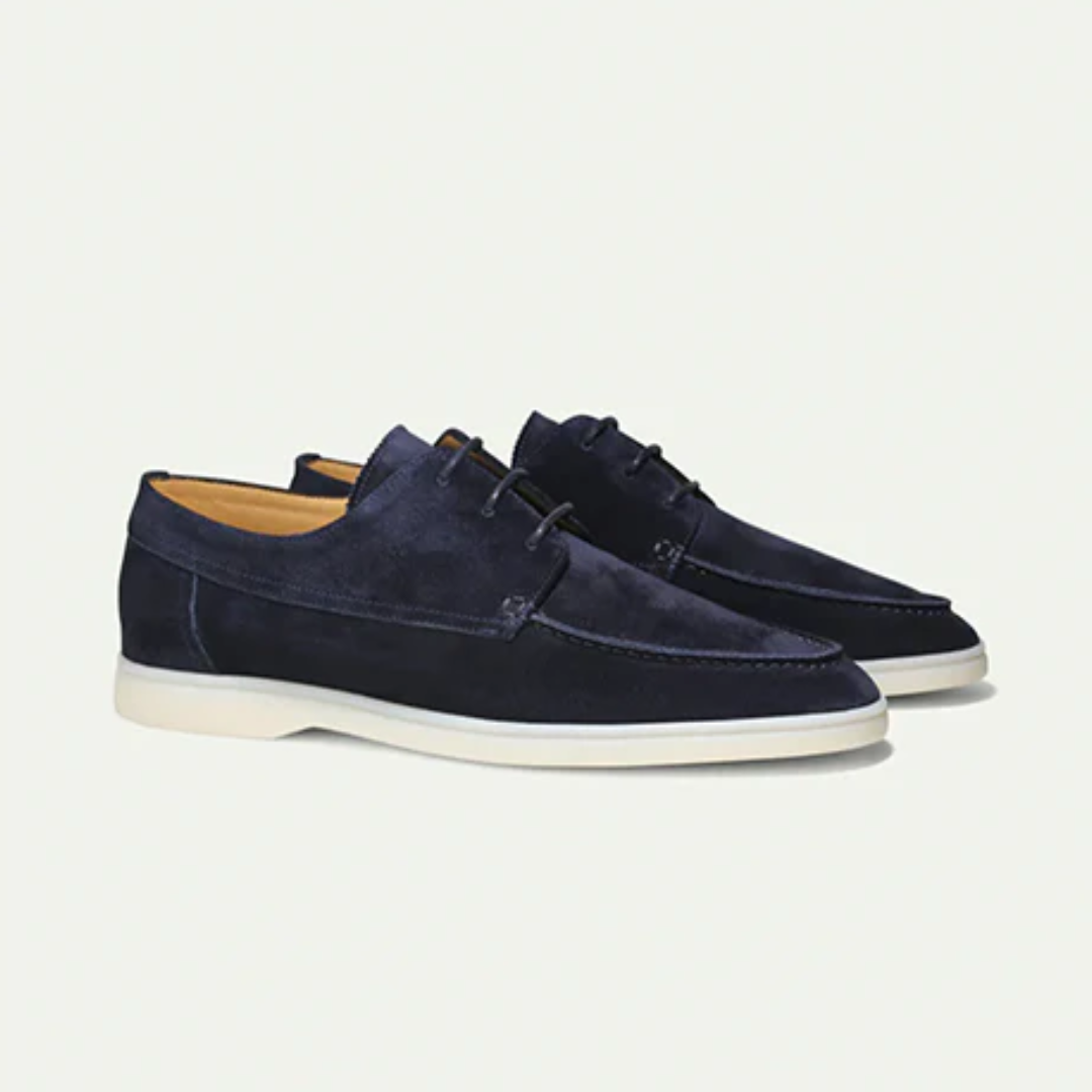 Levoire | Mocassins plats décontractés Bleu marine