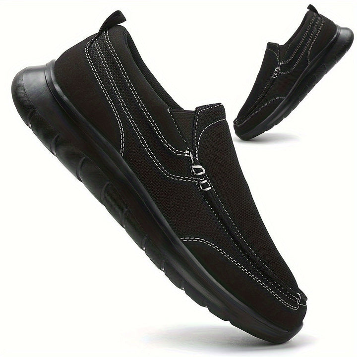 Levoire | Mocassins Légers Et Aérés Pour Hommes Noir