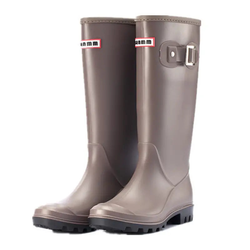 Levoire | Bottes De Pluie Élégantes Khaki