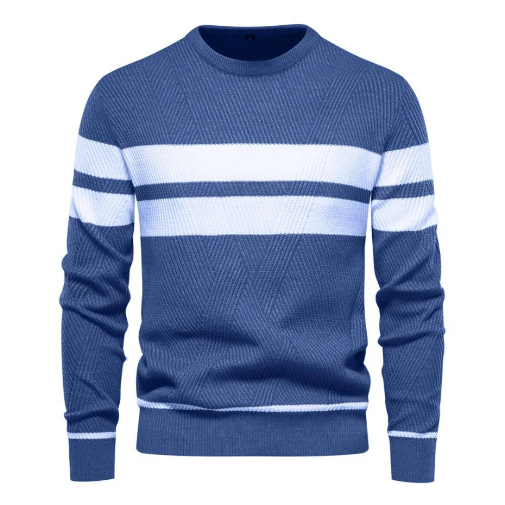 Levoire | Pull Homme Classique Avec Rayures