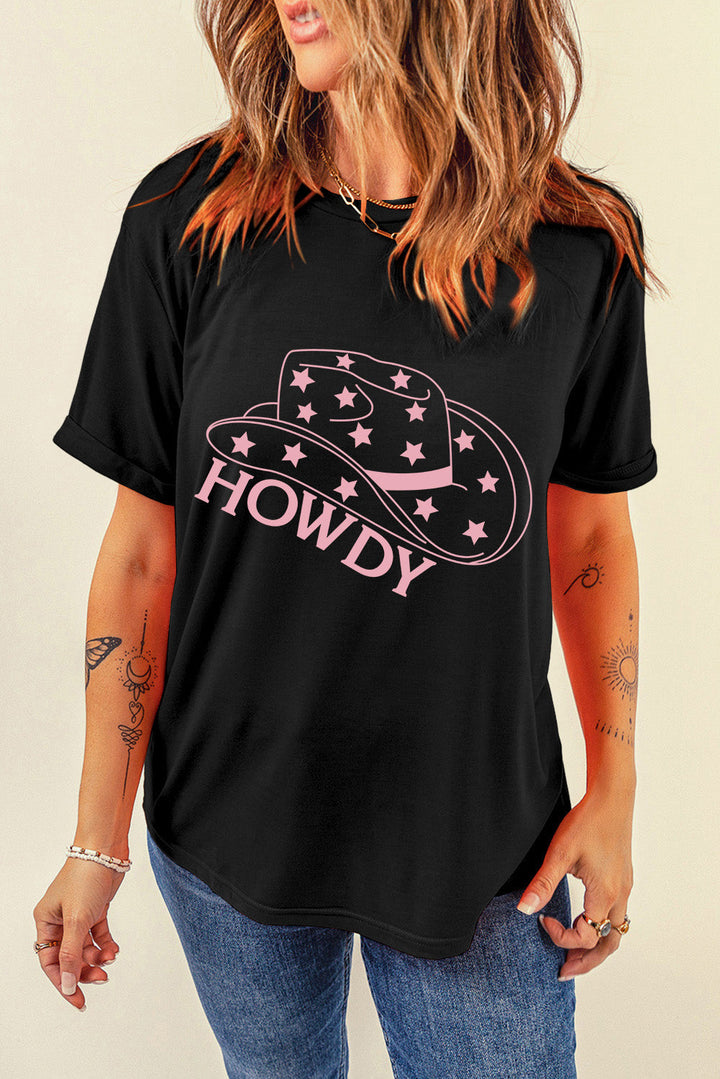 Levoire | HOWDY Col rond Manches courtes T-shirt