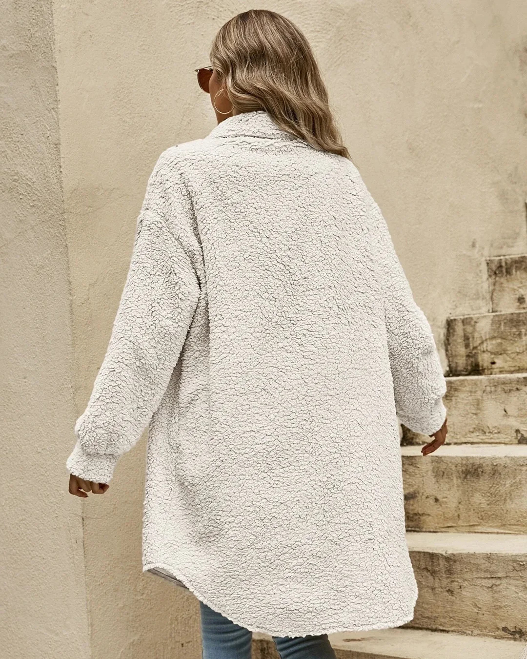 Levoire | Manteau en Teddy Chaud pour Femmes