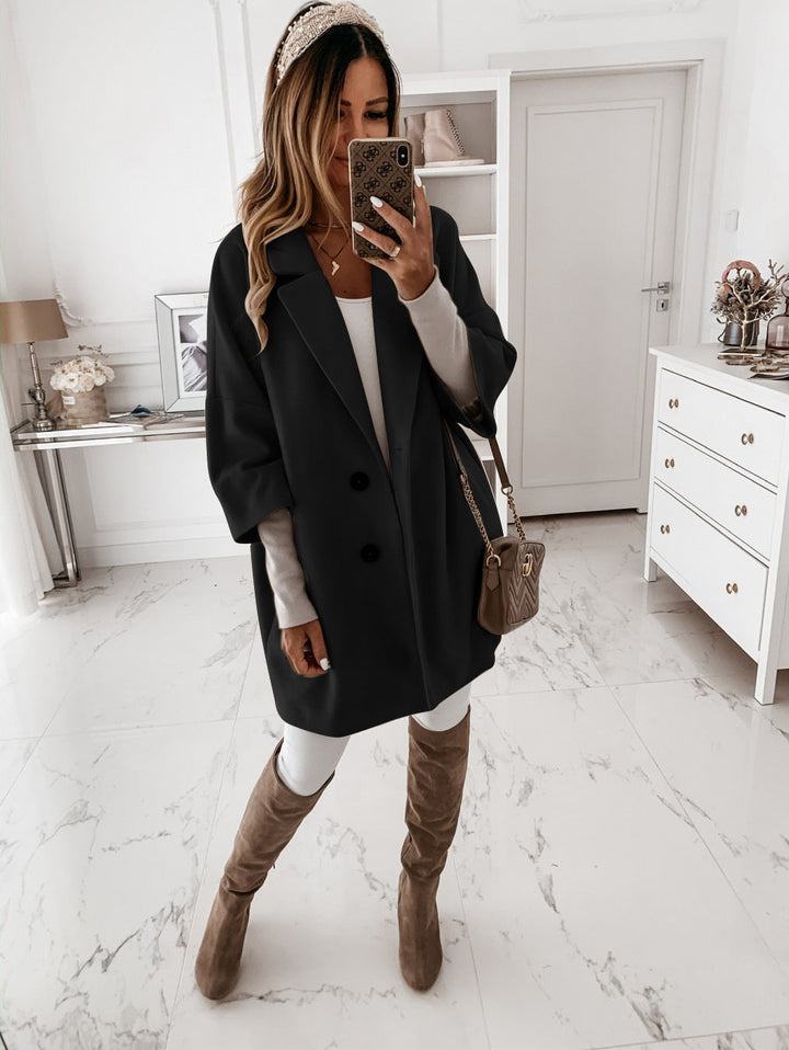 Levoire | Ensemble Raffiné Coupe Moderne Femme Noir