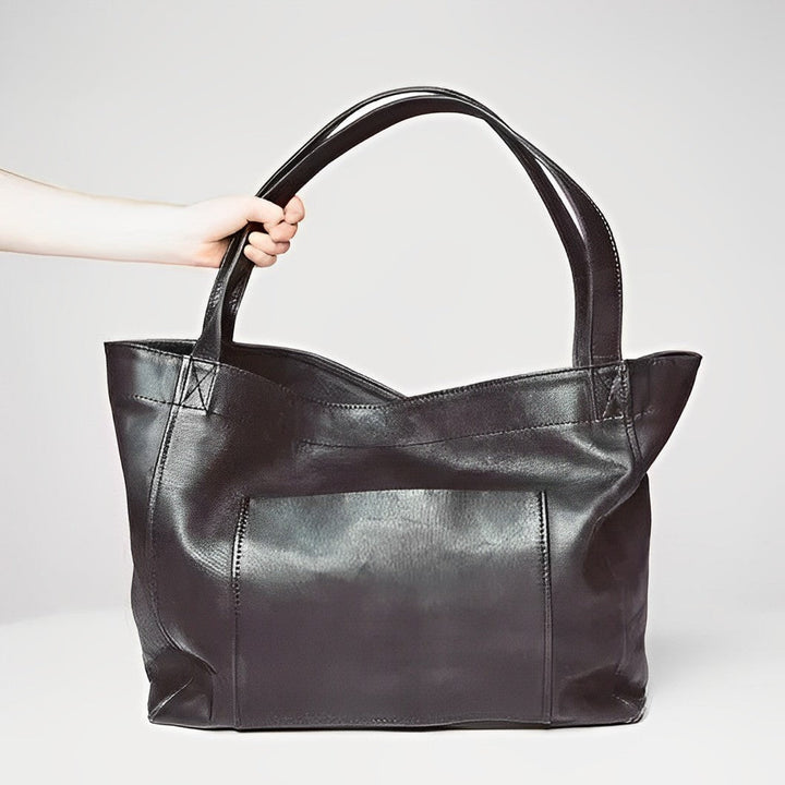 Levoire | Sac en cuir vintage au style charmant Noir