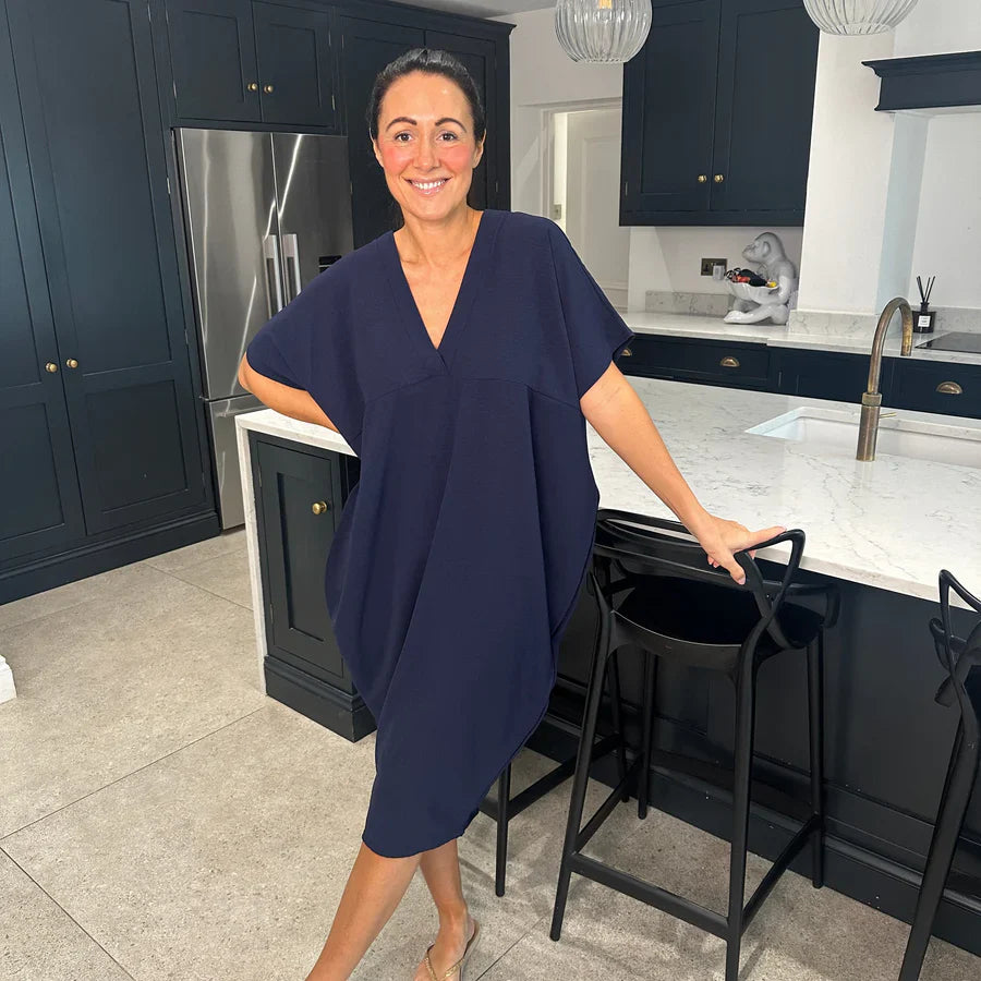 Levoire | Robe De Loisirs Élégante Et Stylée Bleu marine