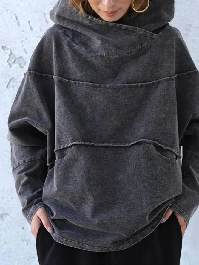 Levoire | Sweat à capuche tendance Gris foncé