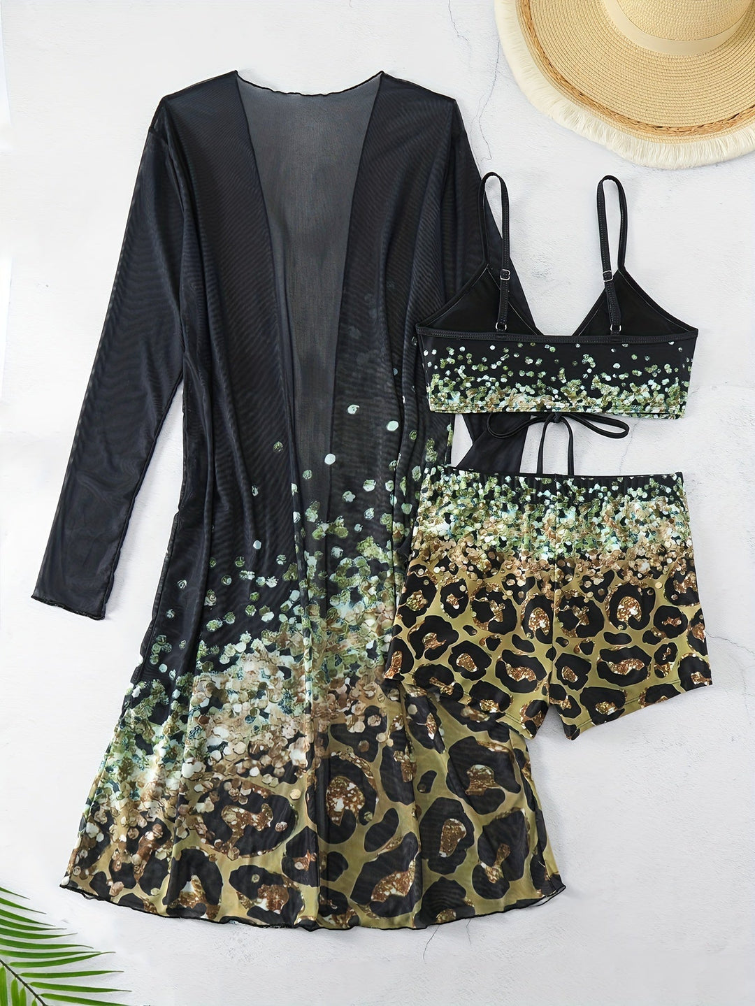 Levoire | Ensemble De Bikini Avec Motif Léopard