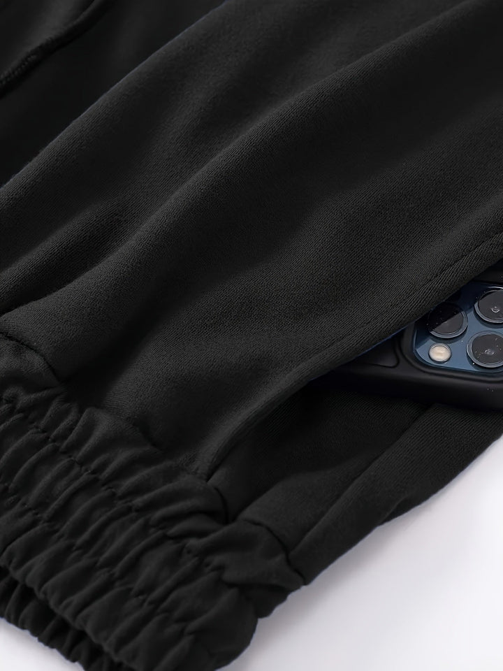 Levoire | Pantalons De Jogging Élégants Pour Femmes En Tissu Tricoté 100 % Polyester