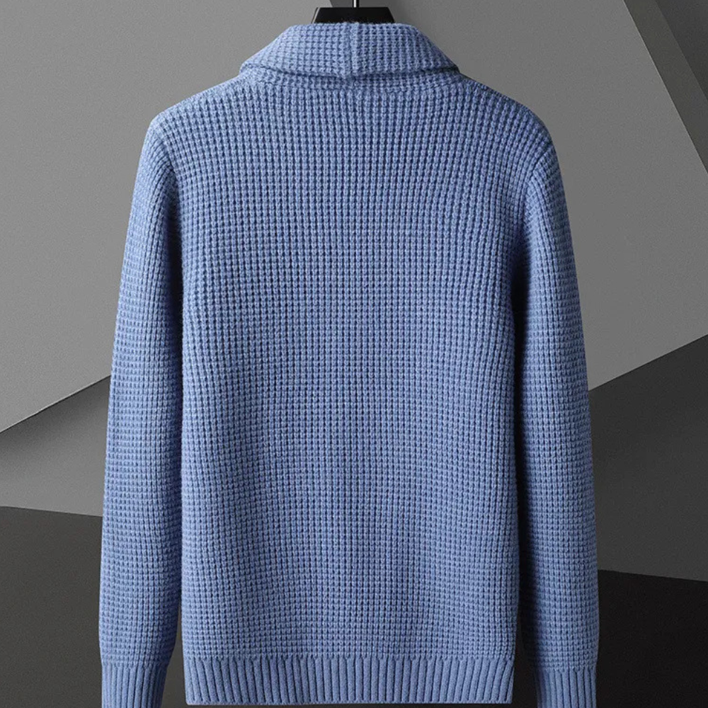 Levoire | Veste En Maille Élégante Pour Hommes Avec Fermeture À Boutons