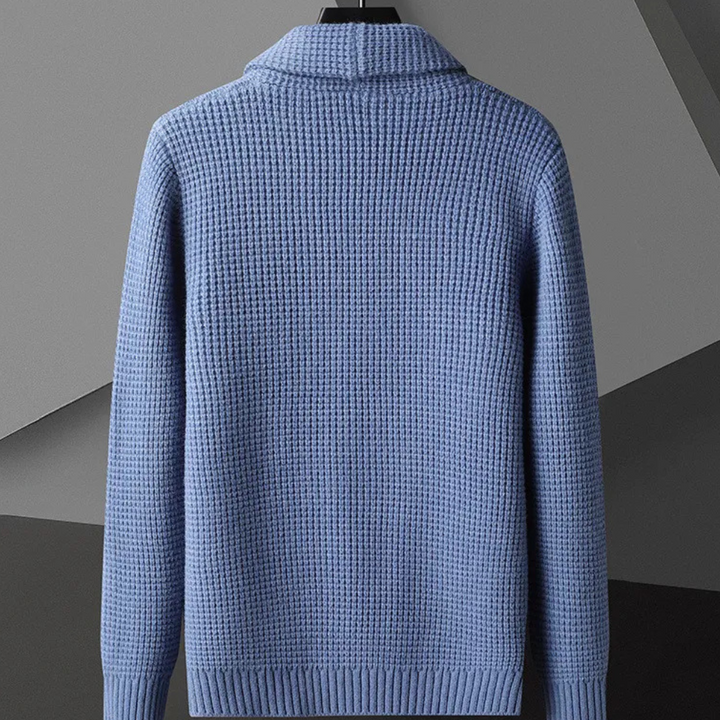 Levoire | Veste En Maille Élégante Pour Hommes Avec Fermeture À Boutons