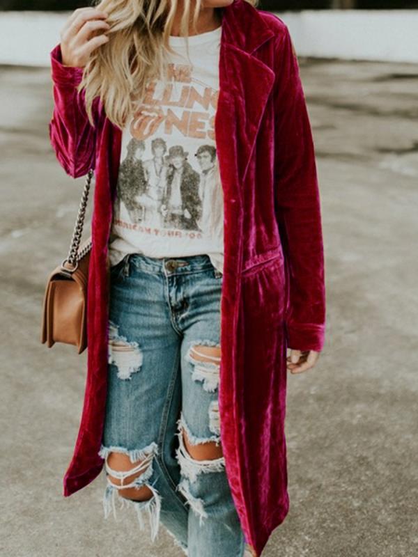 Levoire | Manteau tailleur et élégant Rouge