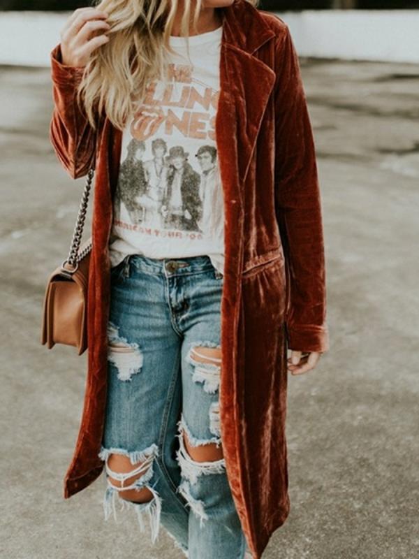 Levoire | Manteau tailleur et élégant Marron