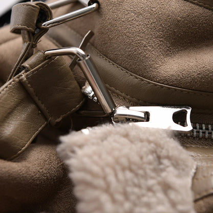 Levoire | d'hiver en daim Olivia - Chaud et élégant