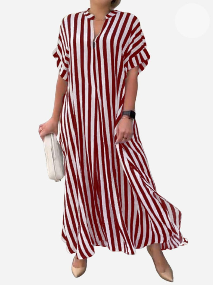 Levoire | Robe d'été grande taille pour femme Rouge