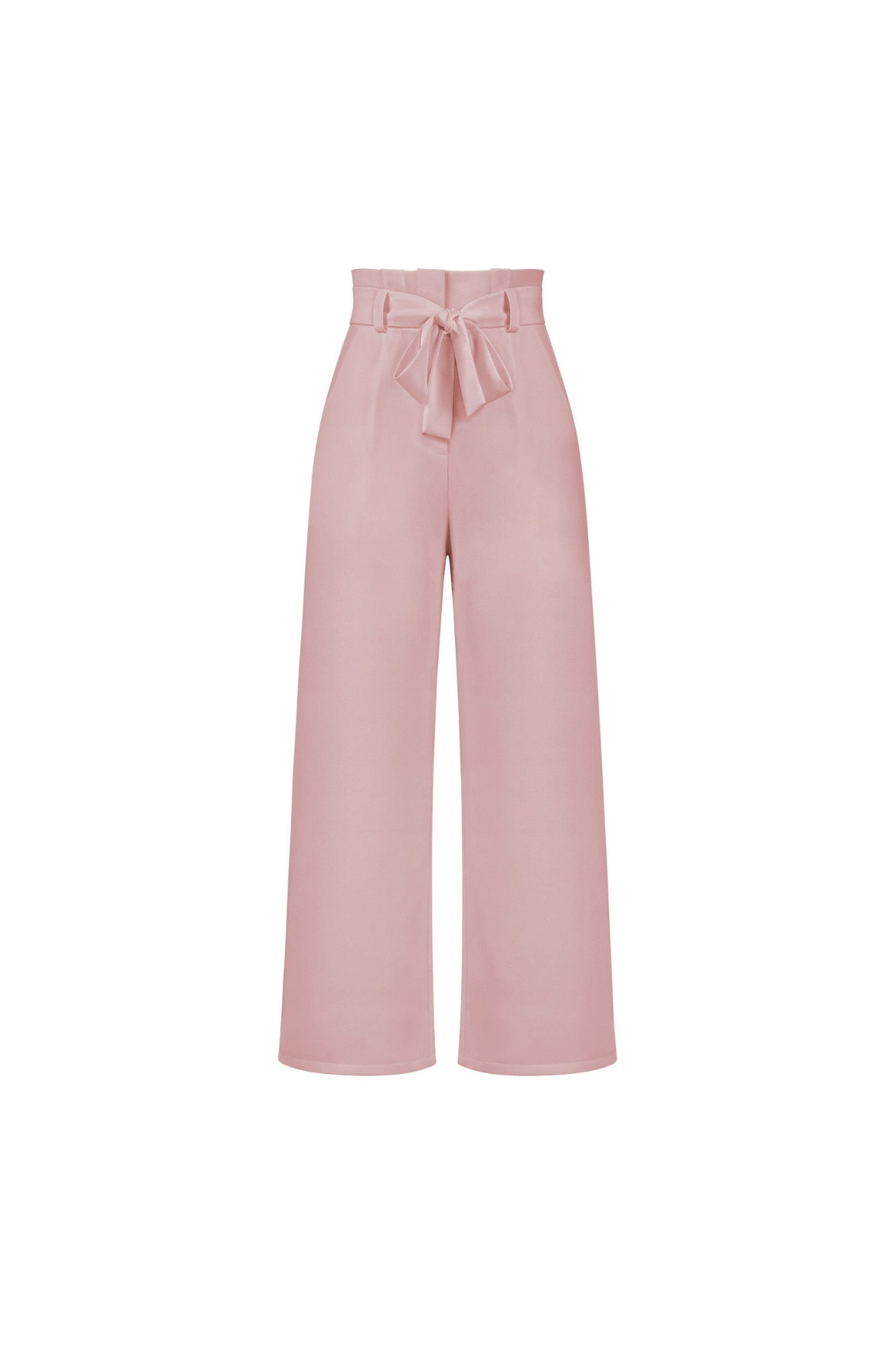 Levoire | Pantalon En Lin Pour Femmes Long Rosa