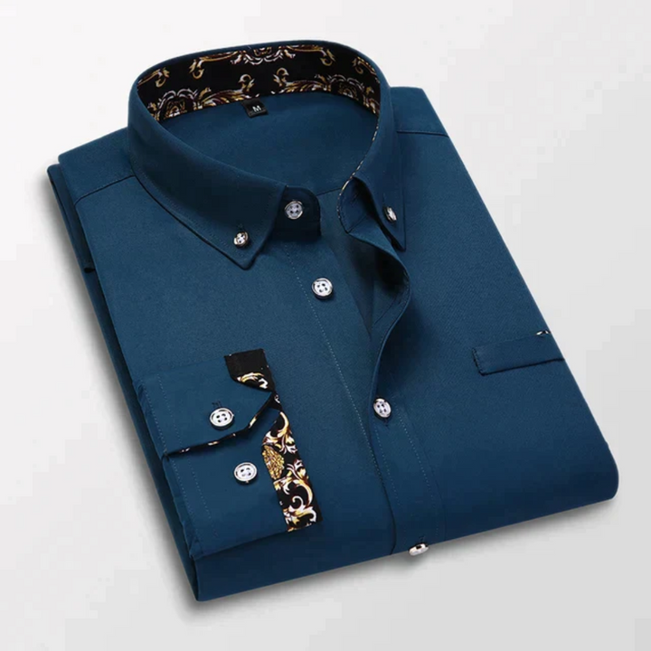 Levoire | Polo Formel Pour Hommes Diamant bleu