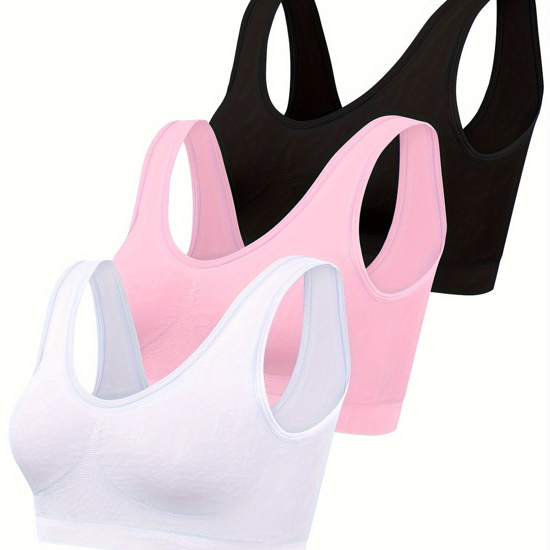Levoire | Série 3 Tanktopia Unis Et Brassière De Sport Sans Coutures