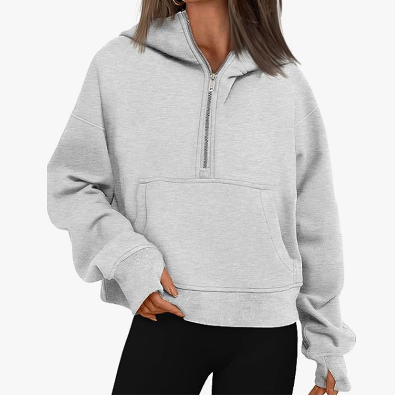 Levoire | Sweatshirt Fermeture Éclair Automne