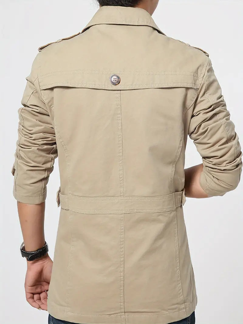Levoire | Chemise Coton Taille Plus Homme Printemps et Automne