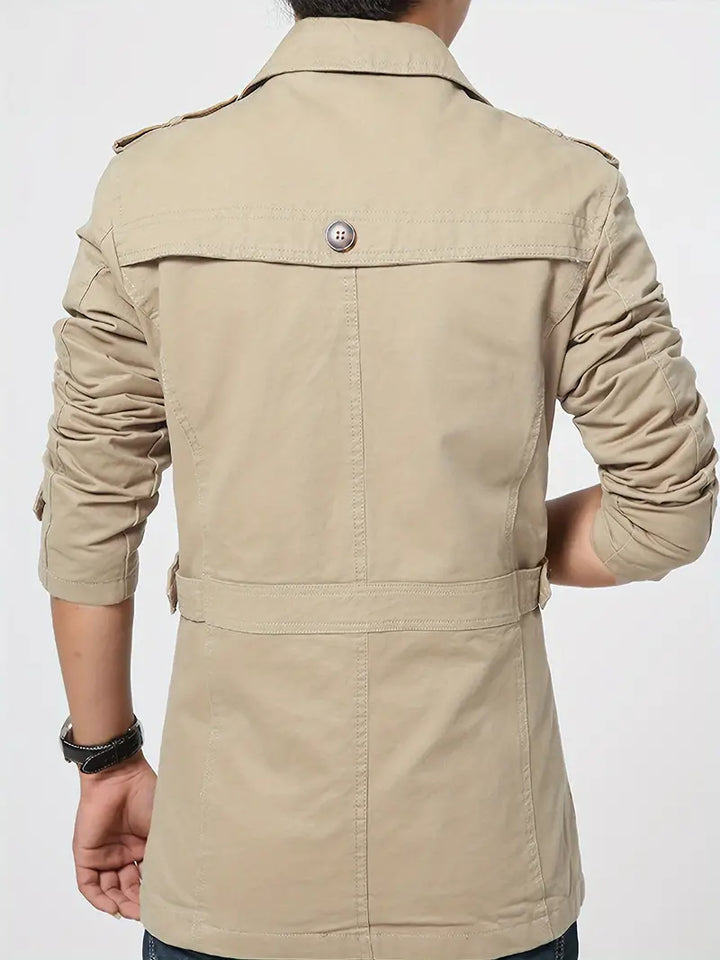 Levoire | Chemise Coton Taille Plus Homme Printemps et Automne