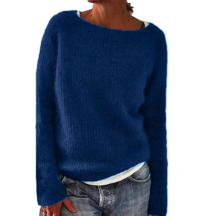 Levoire | Pull Classique Pour Femmes Bleu