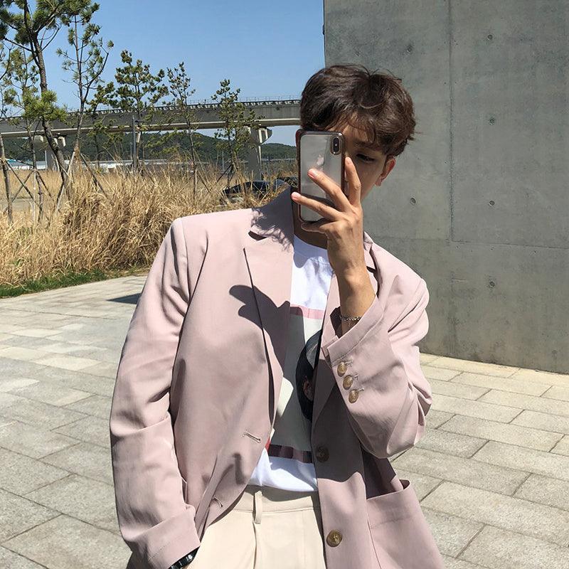 Levoire | Blazer Chic Pour Looks Formels Et Décontractés Rosa