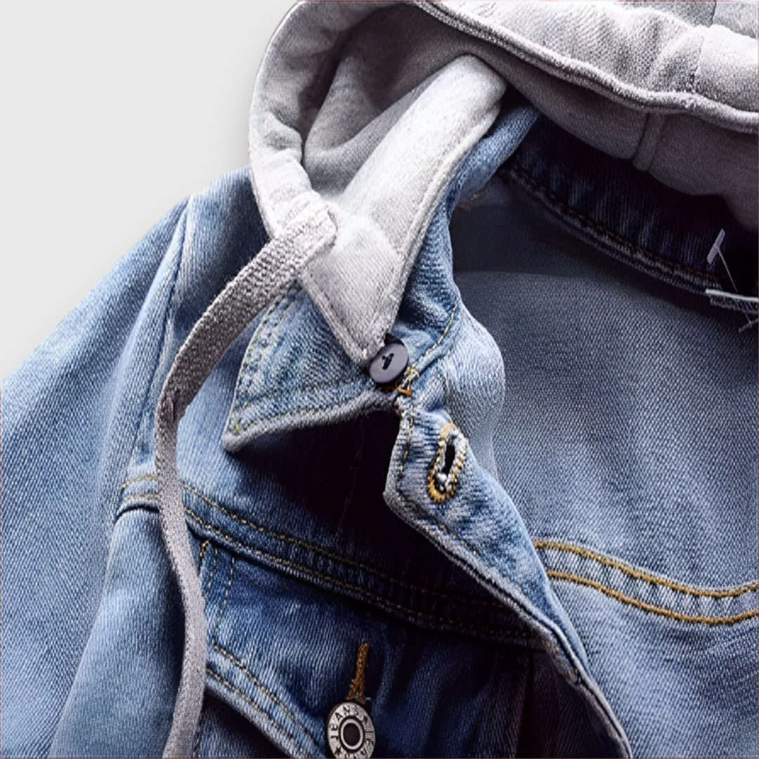 Levoire | Jeansjacke Avec Capuche