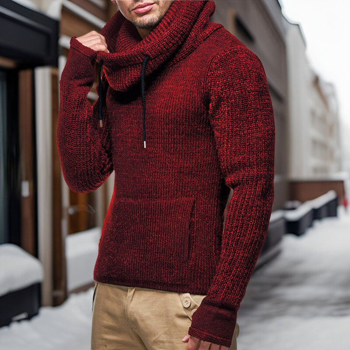 Levoire | Sweat à capuche avec Tissu Isolé et Style Polyvalent pour l'Hiver Rouge vin