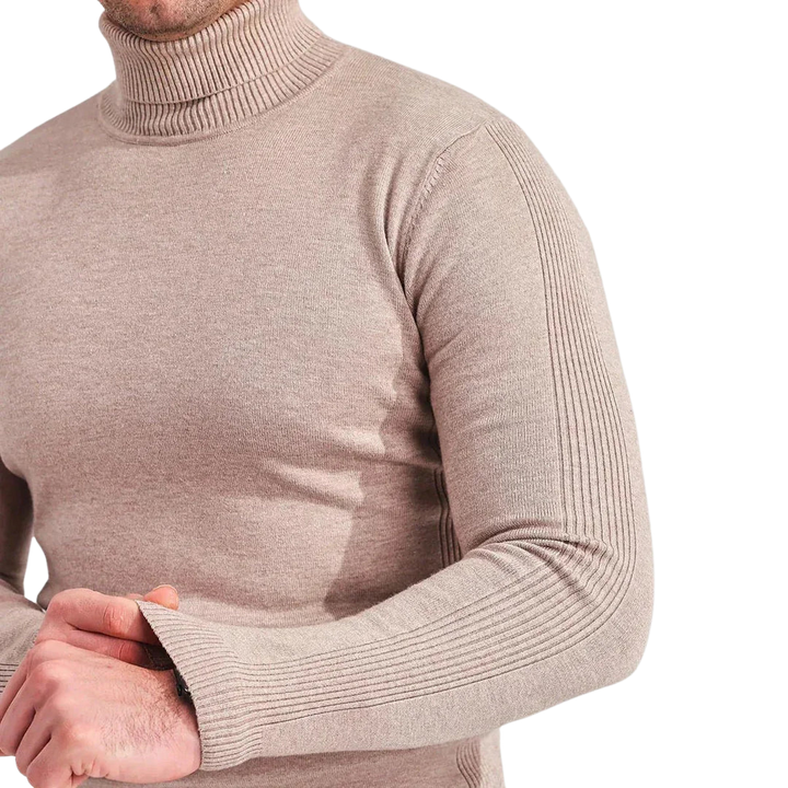 Levoire | Pull à col roulé en cachemire luxueux