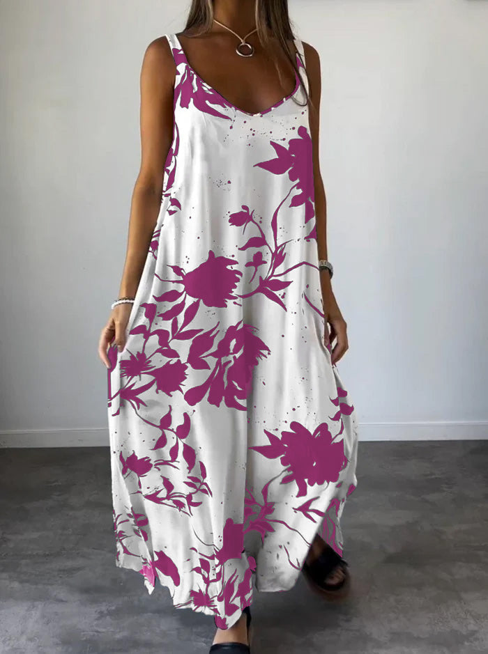 Levoire | Elégant et stylé robe Rouge pourpre