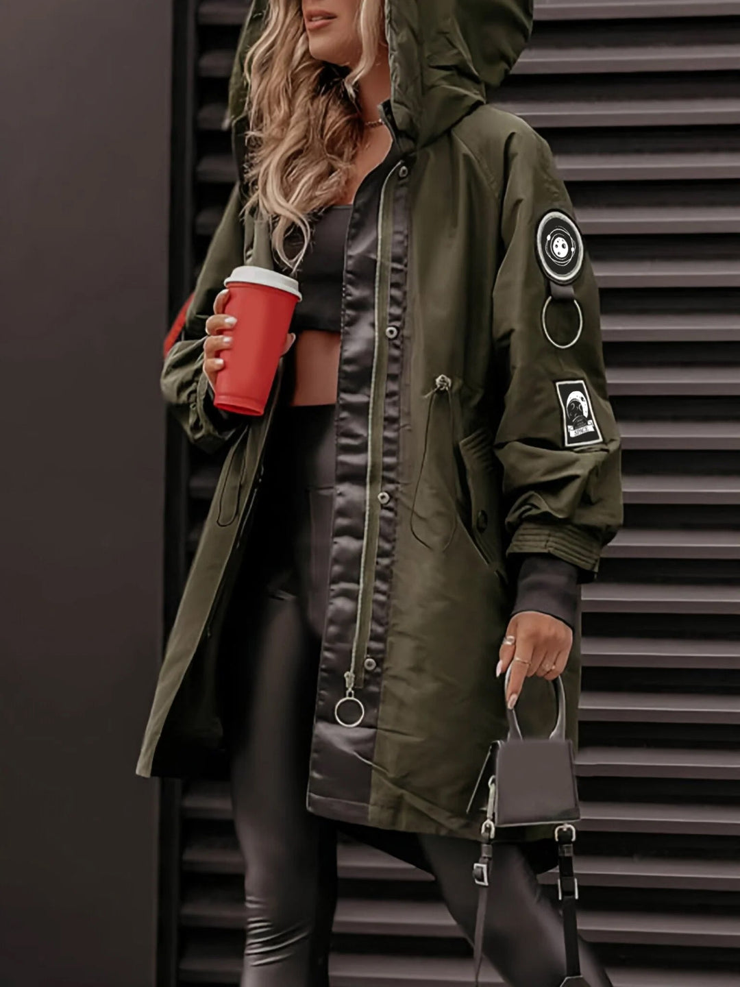 Levoire | Veste Femme Avec Manches Longues Et Capuche