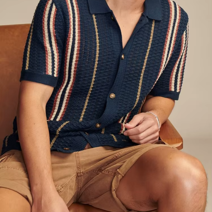 Levoire | La Chemise Tricot Rétro Pour Individualistes Stylés