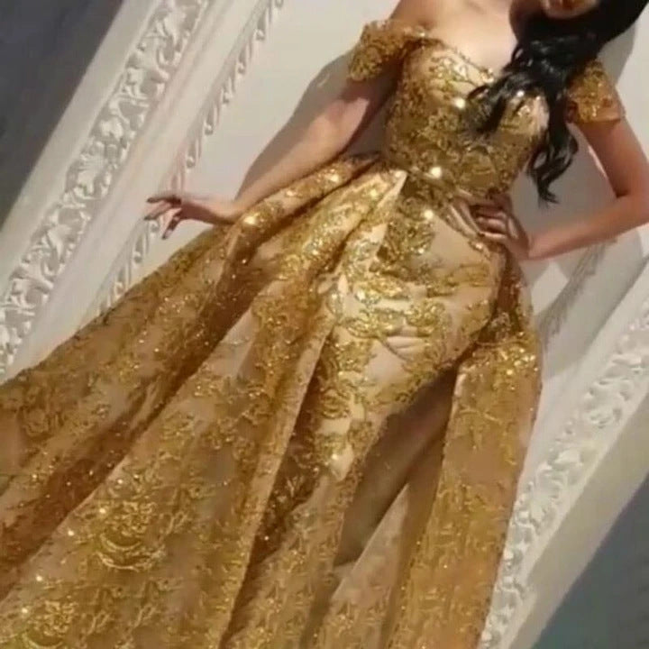 Levoire | Robe à paillettes mobiles et brillantes grande