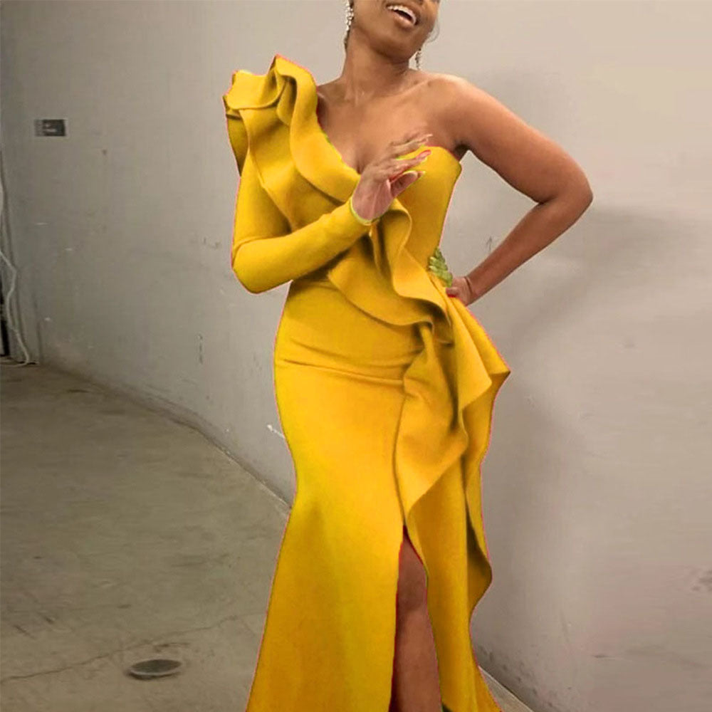 Levoire | Robe de soirée élégante asymétrique