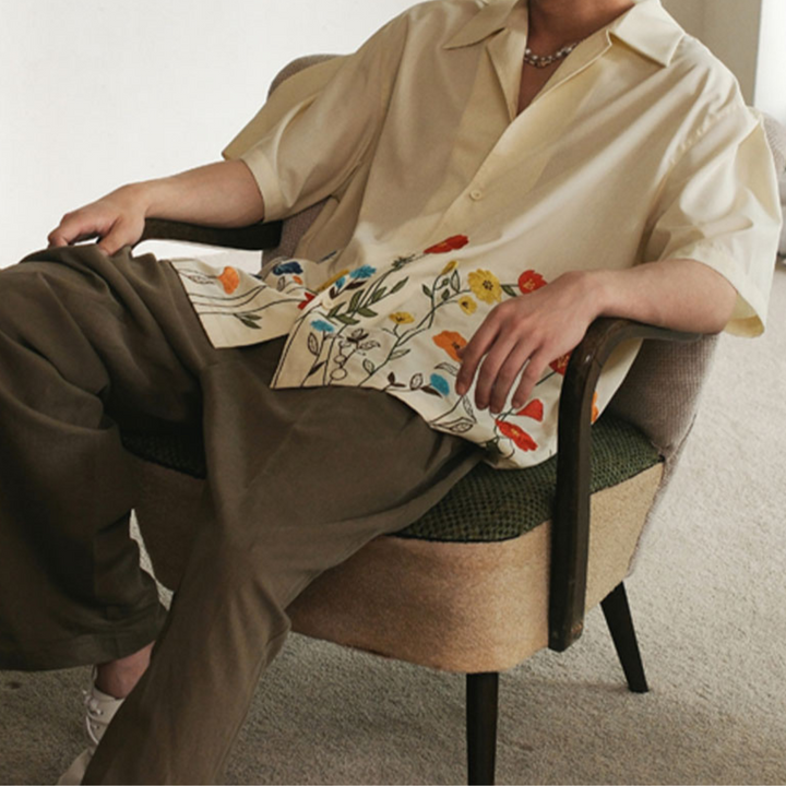 Levoire | Chemise pour homme à fleurs