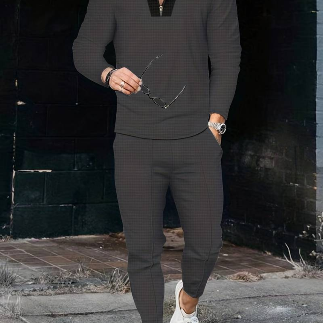 Levoire | Costume Moderne Pour Homme Gris Foncé