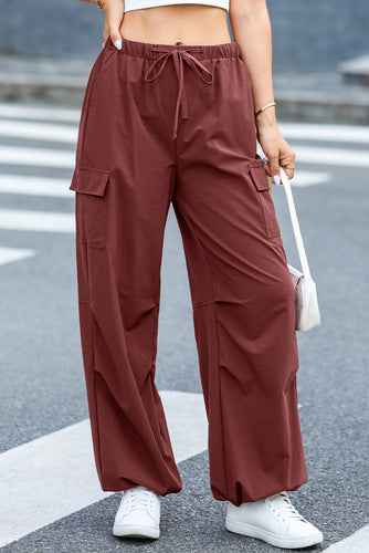 Levoire | Pantalon Cargo Légèrement Ample Avec Cordon Et Poches
