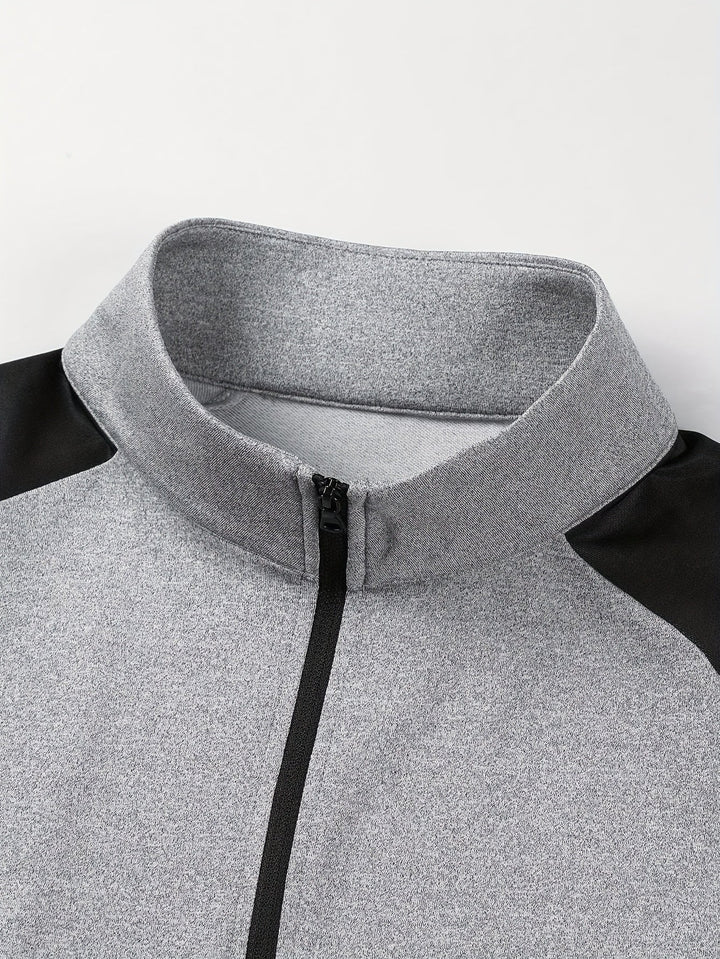 Levoire | Chemise Longue À Manches Longues Pour Homme Avec Demi-Fermeture Éclair