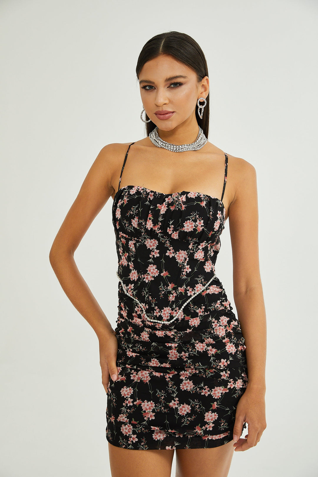 Levoire | Robe Mini À Motif Floral
