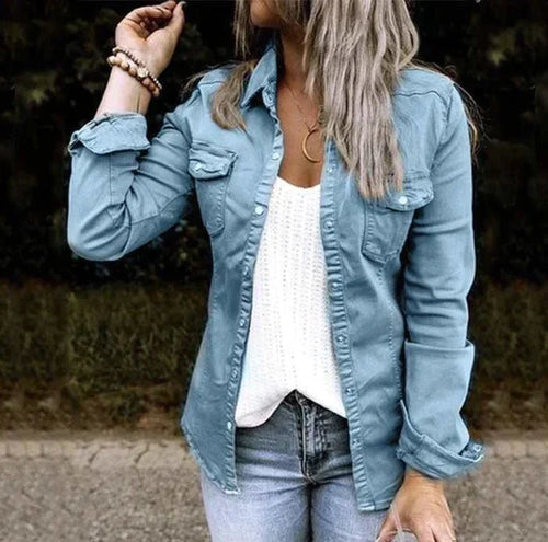 Levoire | Veste En Denim Décontractée