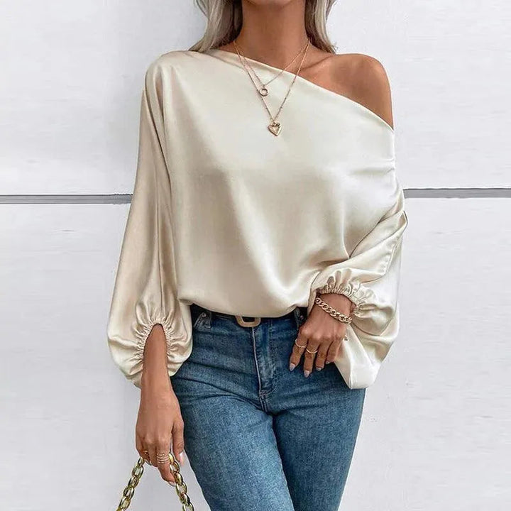 Levoire | Chemise asymétrique avec col en V