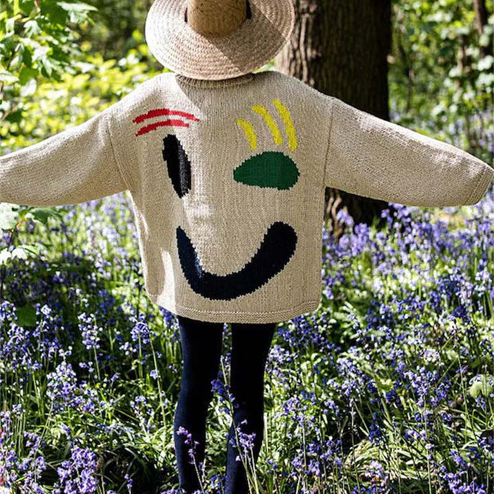 Levoire | En Tricot Décontracté Smiley