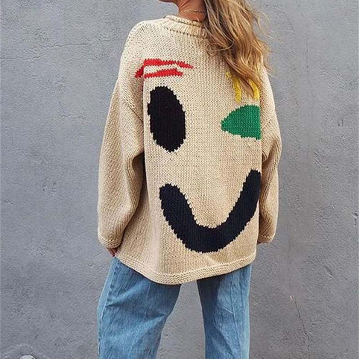 Levoire | En Tricot Décontracté Smiley