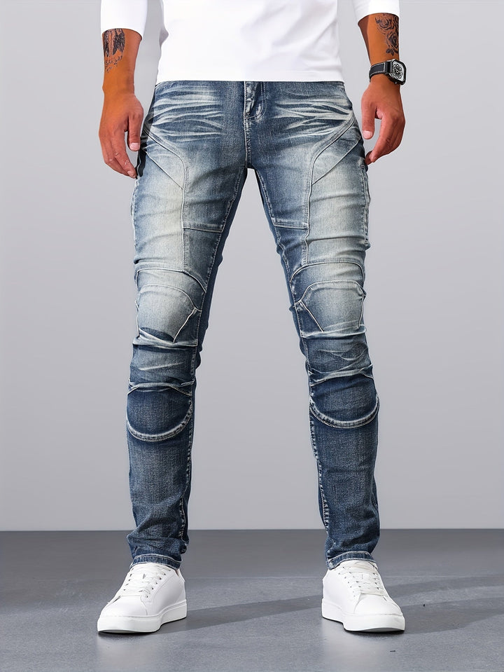 Levoire | Pantalons En Denim Vintage Skinny Pour Hommes