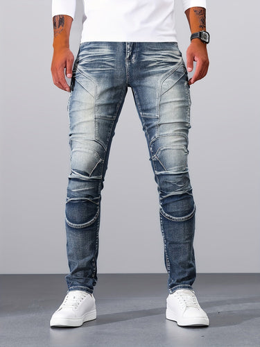 Levoire | Pantalons En Denim Vintage Skinny Pour Hommes