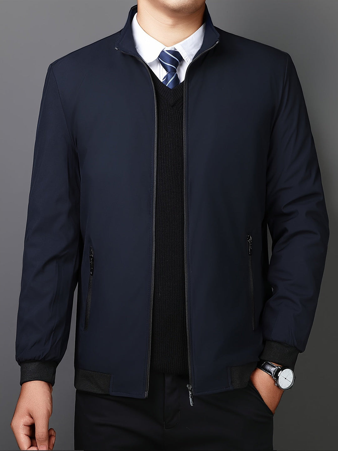 Levoire | Veste De Loisirs Avec Col Montant Et Poches Zippées Merikulho